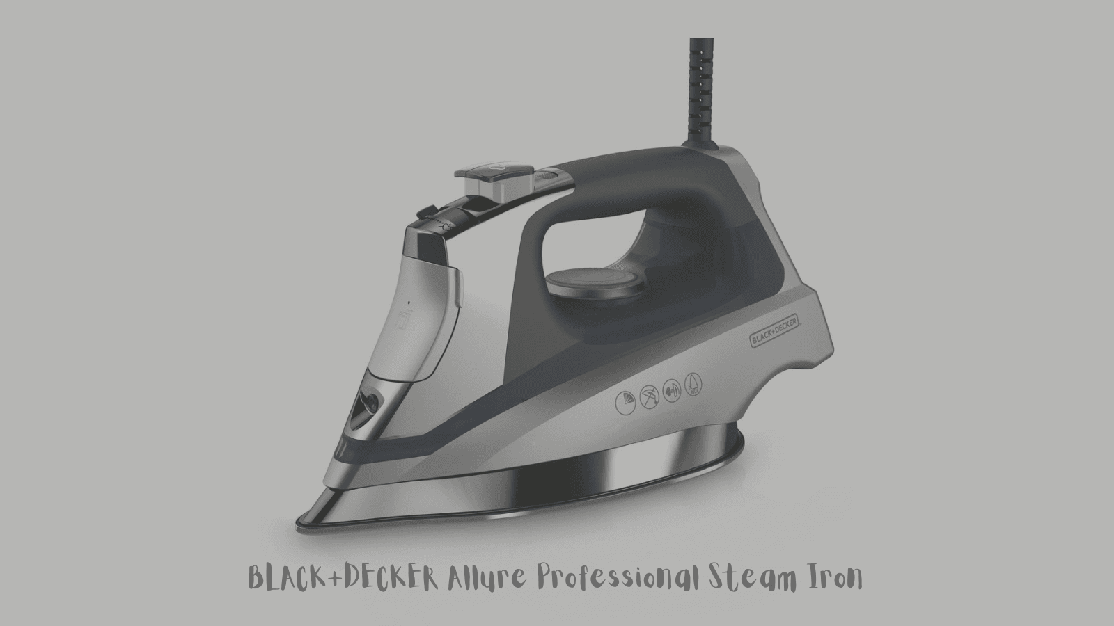 BLACK+DECKER Allure Professional Steam Iron