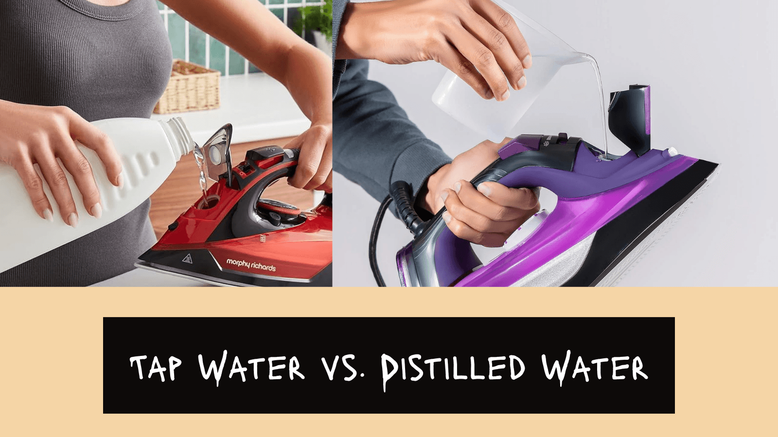 Tap Water vs. Distilled Water