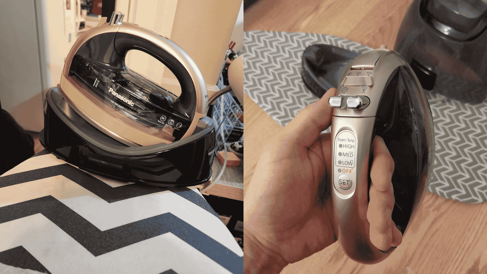 Panasonic 360º Freestyle Cordless Steam Iron